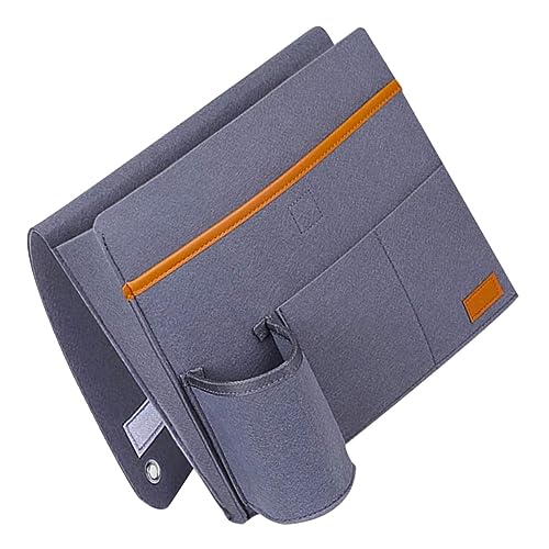 HOOTNEE Filz Aufbewahrungstasche Sofa Armlehnen Organizer Praktische Couch Ablage mit Guter Atmungsaktivität Vielseitig Einsetzbar als Bett und Sessel Organizer Passend für Sofas und von HOOTNEE
