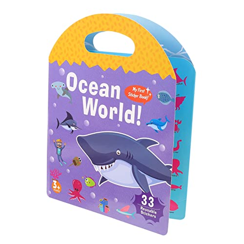 HOOTNEE Frühlernbuch Stickerbuch Beschäftigungsbuch Vorschulisches Aufklärungsbuch Kleinkind Vorschulisches Lernspielzeugbuch Spielzeug Pädagogisches Spielzeugbuch Pädagogisches Lernbuch von HOOTNEE