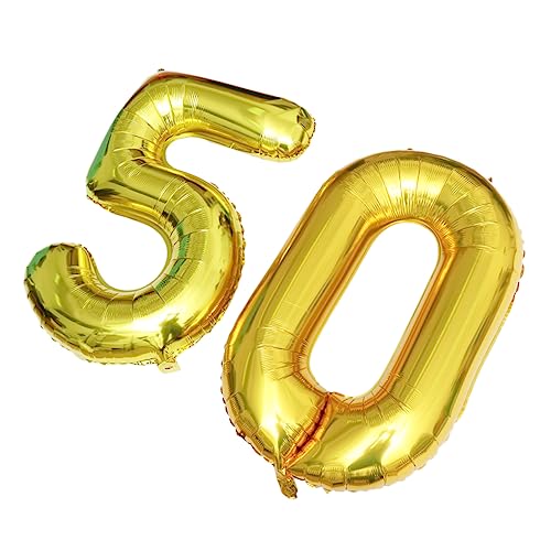 HOOTNEE 40 Zahl 50. Ballon Aluminiumfolie Ballons Party Liefert Foto Requisiten Große Folie Ballon HOOTNEE 40 Zahl 50. Ballon Aluminiumfolie Ballons Party Liefert Foto Requisiten Große Folie Ballon von HOOTNEE