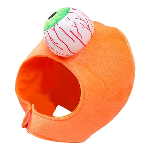 HOOTNEE Halloween Gruseliger Augapfelhut, Foto Requisiten, Karnevalshut, Lustiger Partyhut, Karnevalskopfschmuck, Cosplay Kappe, Lustige Kopfkappe, Süßer Plüschhut, Party Cosplay Hut, HOOTNEE Halloween Gruseliger Augapfelhut, Foto Requisiten, Karnevalshut, Lustiger Partyhut, Karnevalskopfschmuck, Cosplay Kappe, Lustige Kopfkappe, Süßer Plüschhut, Party Cosplay Hut, von HOOTNEE