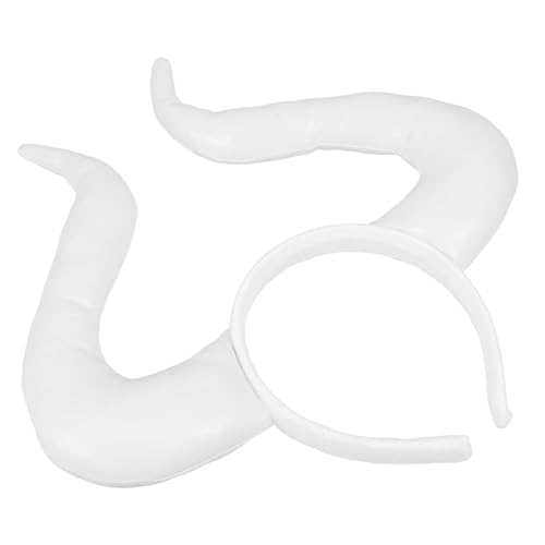 HOOTNEE Halloween Teufel Stirnband Dekorative Stirnbänder Halloween Stirnband Horn Kopfschmuck Foto Requisite Teufelshörner Kopfschmuck Einzigartige Haardekoration Halloween Haarschmuck von HOOTNEE