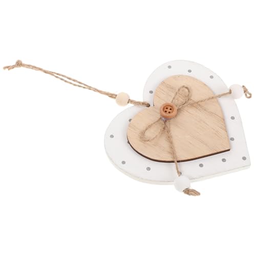 HOOTNEE Herzförmige Hängende Holzornamente Für Hochzeit, Party, Heimdekoration, Holzscheiben, Ornament Für Heimhandwerk, Hängende Dekoration, Stil B HOOTNEE Herzförmige Hängende Holzornamente Für Hochzeit, Party, Heimdekoration, Holzscheiben, Ornament Für Heimhandwerk, Hängende Dekoration, Stil B von HOOTNEE