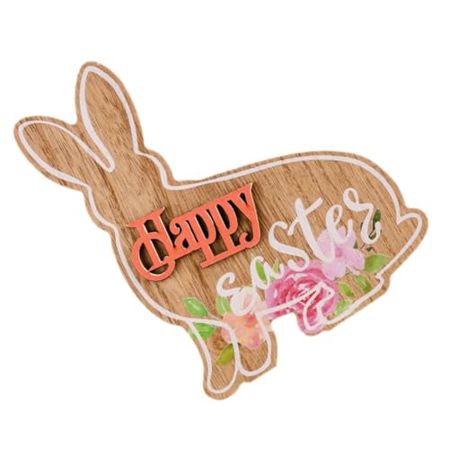 HOOTNEE Holzornamente Dekorative Hasen Requisite Für Party Hasenblock Tischschild Hasen Tischschild HOOTNEE Holzornamente Dekorative Hasen Requisite Für Party Hasenblock Tischschild Hasen Tischschild von HOOTNEE