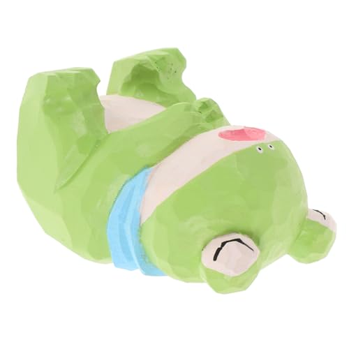 HOOTNEE Holzfigur Frosch Niedliche Holzskulptur Für Schreibtisch Bürodekoration Kompakte Miniatur Tierfigur Als Für Und Familie -Design HOOTNEE Holzfigur Frosch Niedliche Holzskulptur Für Schreibtisch Bürodekoration Kompakte Miniatur Tierfigur Als Für Und Familie -Design von HOOTNEE