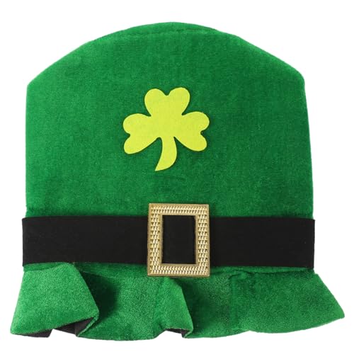 HOOTNEE Irischer Hut, Patrick'S Day Zylinder, Patricks Day Partygeschenke, Partyhut Dekoration, Irische Kappe, Damenhut, St. Patrick'S Day Partyhut Requisite, Foto Requisite, St. von HOOTNEE