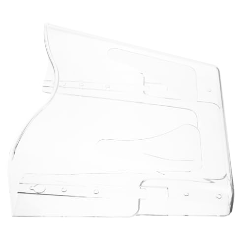 HOOTNEE Katalogständer Inhaber der Anzeige von Anzeigen Vintage Magazine Wandhalter Dokumentenhalter für die Wand Magazin-Wandhalter Löschen Sie Anzeigeständer Acryl Transparent von HOOTNEE