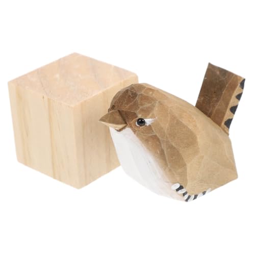 HOOTNEE Exquisite Vogel Modell Holz Ornament Lebensechte Vogel Desktop Decor für Büro HOOTNEE Exquisite Vogel Modell Holz Ornament Lebensechte Vogel Desktop Decor für Büro von HOOTNEE