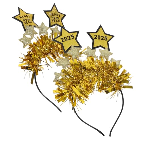 HOOTNEE Dekorativer Haarreif Für Silvester 2er-pack Stirnband Für Frauen Frühlingsfest Party-zubehör von HOOTNEE