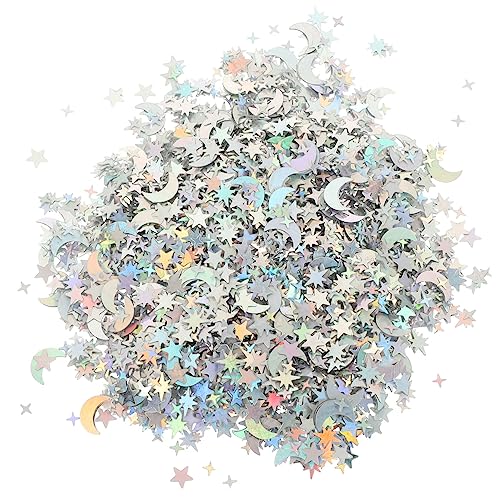 HOOTNEE 1tasche Party Konfetti Glitzernden Sternen Und Monden Bunte Dekoration Für Hochzeiten Geburtstagsfeiern Ramadan Und Projekte Vielseitig Einsetzbar Für Tischdeko Und HOOTNEE 1tasche Party Konfetti Glitzernden Sternen Und Monden Bunte Dekoration Für Hochzeiten Geburtstagsfeiern Ramadan Und Projekte Vielseitig Einsetzbar Für Tischdeko Und von HOOTNEE