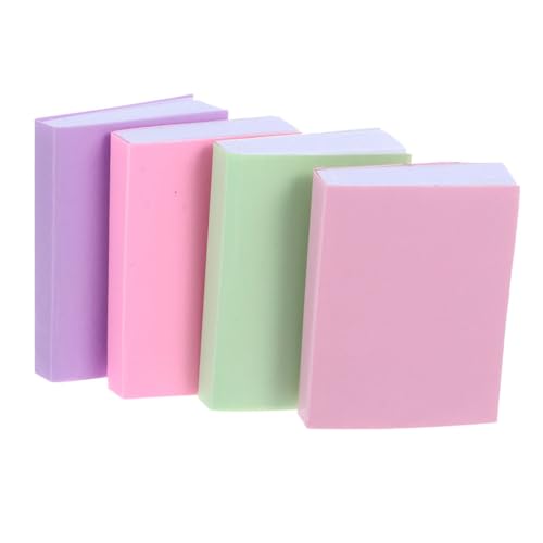 HOOTNEE Puppenhausmodell Miniaturbücher Für Puppenhaus Dekoration Maßstab 1:12 Blanko Bücher Puppenhaus Zubehör Sammlung Bibliothek Accessoire Ornament Handwerk von HOOTNEE