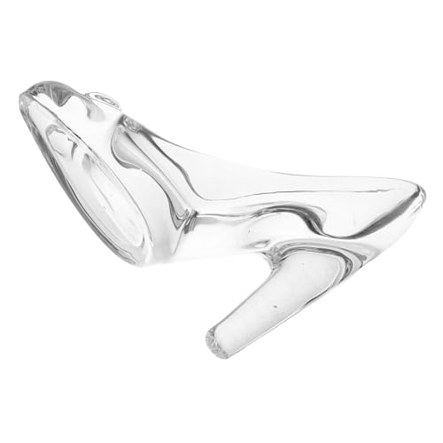 HOOTNEE Schuh Figurine Transparente High Heel Dekoration Für Hochzeiten Geburtstagsfeiern Und Prinzessinnen Schlafzimmer Decor von HOOTNEE