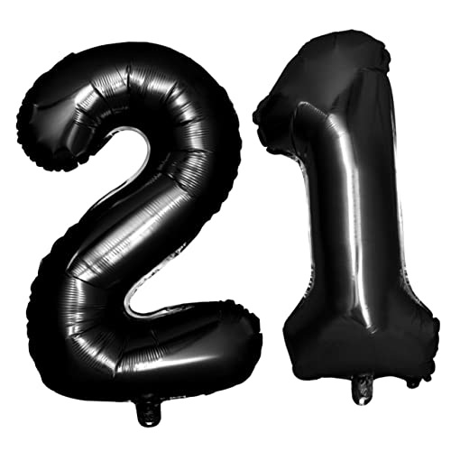 HOOTNEE Schwarze Folienballons Für Jubiläumsfeiern Jumbo Ballons Für Geburtstagsparty Deko Packung HOOTNEE Schwarze Folienballons Für Jubiläumsfeiern Jumbo Ballons Für Geburtstagsparty Deko Packung von HOOTNEE