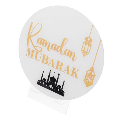 HOOTNEE Stabiles Ornament für Eid Mubarak Festtagsdeko Stilvolles Accessoire für Innen und Außeneinsätze Vielseitig Einsetzbar Zuhause Büro und Geschäften HOOTNEE Stabiles Ornament für Eid Mubarak Festtagsdeko Stilvolles Accessoire für Innen und Außeneinsätze Vielseitig Einsetzbar Zuhause Büro und Geschäften von HOOTNEE