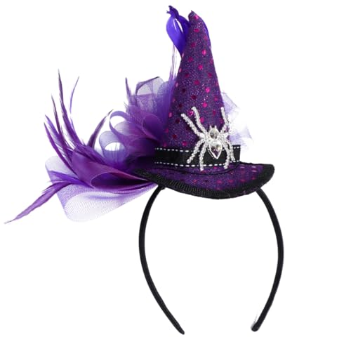 HOOTNEE Stirnband Hexenhut Kinderhaarband Minihut Kleinkind Stirnbänder Halloween Dekorationen Kopfbedeckungen Stirnbänder Haarbänder Stirnband Für Halloween Kunststoff HOOTNEE Stirnband Hexenhut Kinderhaarband Minihut Kleinkind Stirnbänder Halloween Dekorationen Kopfbedeckungen Stirnbänder Haarbänder Stirnband Für Halloween Kunststoff von HOOTNEE