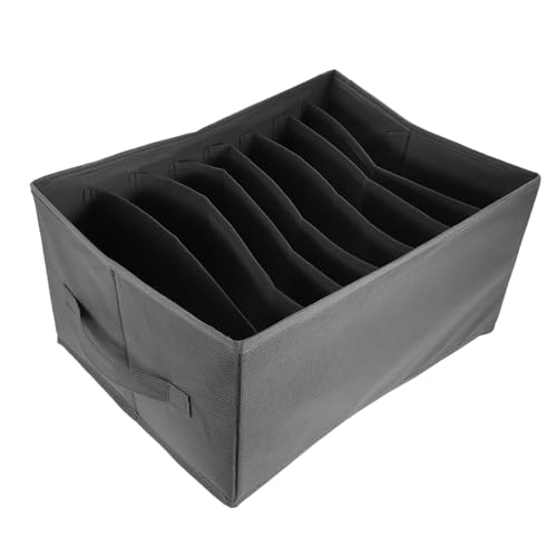 HOOTNEE Stoff Aufbewahrungsbox, Jeans Organizer Für Den Schrank, Netz Kleider Organizer, Kleiderschrank Organizer, Kleideraufbewahrung, Schlafzimmer Kleider Organizer, T Shirt Organizer, von HOOTNEE