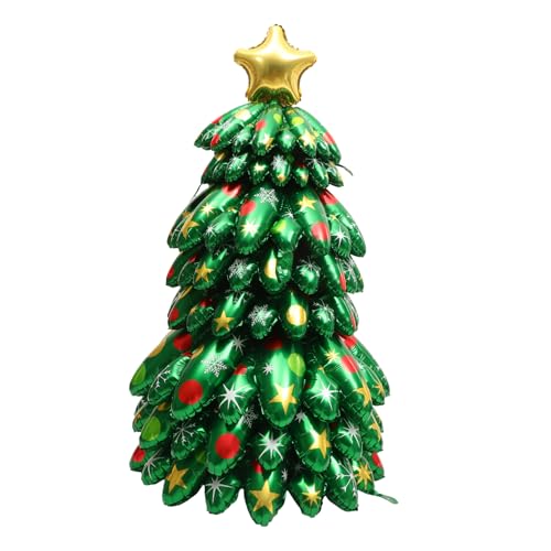 HOOTNEE Weihnachtsbaum-Wohnkultur Weihnachtsbäume Aufblasbarer Weihnachtsbaum Großer Weihnachtsbaum-Dekor Weihnachtszubehör Weihnachtsparty-Dekor Weihnachtsbaum-Ballon von HOOTNEE