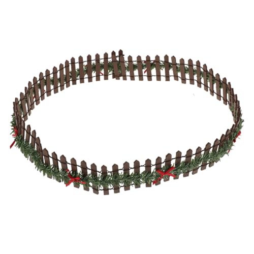 HOOTNEE Weihnachtsgartenzaun Serviettenschnallendekore Schlüsselanhänger Kleine Dekoration Mini -Zaun Dekorationsclip-Dekoration Künstliche Perlen Miniatur Tür Hölzern Coffee HOOTNEE Weihnachtsgartenzaun Serviettenschnallendekore Schlüsselanhänger Kleine Dekoration Mini -Zaun Dekorationsclip-Dekoration Künstliche Perlen Miniatur Tür Hölzern Coffee von HOOTNEE