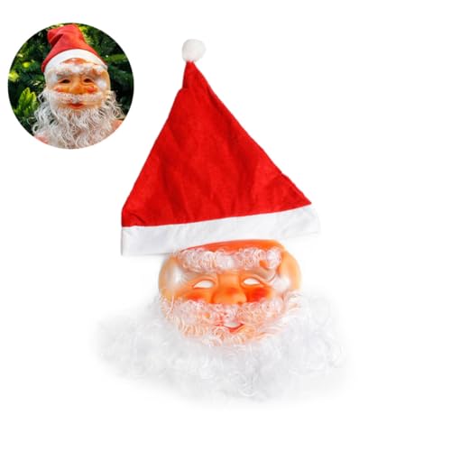 HOOTNEE Weihnachtsmann-maske Weihnachtsmaske Ältere Weihnachten Requisiten von HOOTNEE