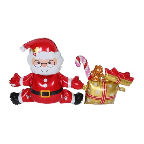 HOOTNEE festlicher Ballon selbst Karikatur vereiteln Erwachsene Weihnachten Folienballons für den Urlaub Party-Layout-Ballon Dekorationen für Partyballons aufblasbarer Folienballon Golden HOOTNEE festlicher Ballon selbst Karikatur vereiteln Erwachsene Weihnachten Folienballons für den Urlaub Party-Layout-Ballon Dekorationen für Partyballons aufblasbarer Folienballon Golden von HOOTNEE