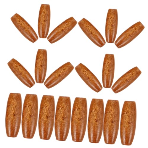100 Stück Holzperlen Oval Holzperlen Stabilem Ahorn für Diy Schmuck Makramee Projekte Naturfarben für Bastelideen und Dekoration 100 Stück Holzperlen Oval Holzperlen Stabilem Ahorn für Diy Schmuck Makramee Projekte Naturfarben für Bastelideen und Dekoration von HORIALENCE