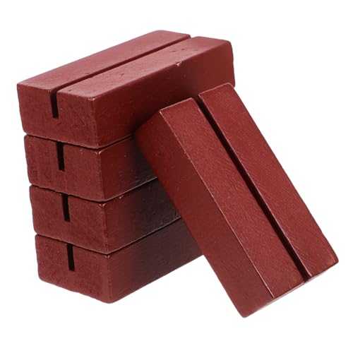 5 Stück Holz Kartenhalter Eleganter Postkartenständer für Kalender Menüs und Visitenkarten für Büro Hochzeiten und Veranstaltungen 5 Stück Holz Kartenhalter Eleganter Postkartenständer für Kalender Menüs und Visitenkarten für Büro Hochzeiten und Veranstaltungen von HORIALENCE