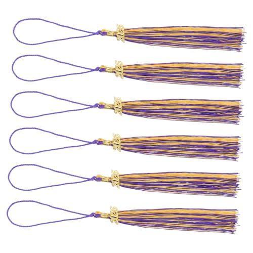 6 Stück Teiliges Graduation Cap Tassel Weiche und Bequeme Abschlussquasten für College Abschlüsse Diy Hutdekoration für Abschlussfeiern Materialien Schnell zu Installieren 6 Stück Teiliges Graduation Cap Tassel Weiche und Bequeme Abschlussquasten für College Abschlüsse Diy Hutdekoration für Abschlussfeiern Materialien Schnell zu Installieren von HORIALENCE