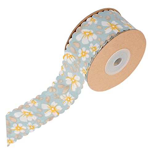 HORIALENCE 1 Rolle Mehrzweck Geschenkband mit Wellenkante Yards Dekorationsband für DIY Bastelprojekte für Feste Partys und Geschenkverpackungen HORIALENCE 1 Rolle Mehrzweck Geschenkband mit Wellenkante Yards Dekorationsband für DIY Bastelprojekte für Feste Partys und Geschenkverpackungen von HORIALENCE