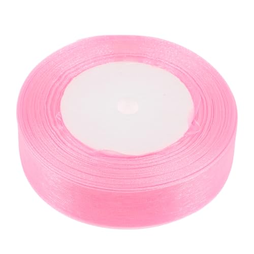 HORIALENCE 1 Rolle Packband Chinoiserie Band Valentinstag Satinband Deko Blumensträuße Bänder Band Für Hochzeitseinladungen Braut Dekobänder Tüllband Chiffon Rosa HORIALENCE 1 Rolle Packband Chinoiserie Band Valentinstag Satinband Deko Blumensträuße Bänder Band Für Hochzeitseinladungen Braut Dekobänder Tüllband Chiffon Rosa von HORIALENCE