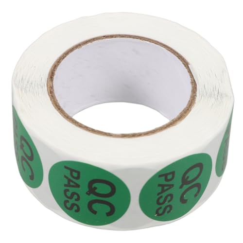 HORIALENCE 1 Rolle Selbstklebende Qc Labels für Qualitätskontrolle Runde Etiketten für Lager und pro Rolle HORIALENCE 1 Rolle Selbstklebende Qc Labels für Qualitätskontrolle Runde Etiketten für Lager und pro Rolle von HORIALENCE