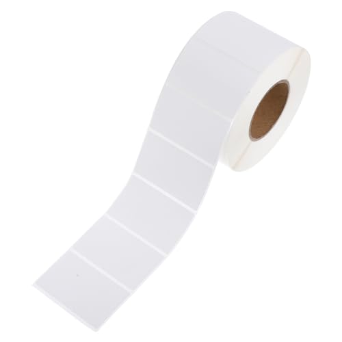 HORIALENCE 1 Rolle Selbstklebendes Etikett -versandetiketten Direkte Thermoetiketten Selbstklebende Etiketten Thermisches Etikett Aufkleberetiketten Für Drucker Klebeetikett Papier Weiß von HORIALENCE