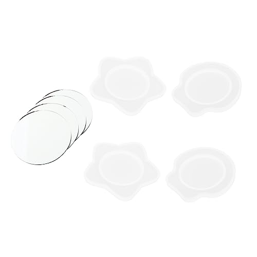 HORIALENCE 1 Satz DIY Silikonformen Teiliges Kristall Spiegel Gießform für Kreative Bastelprojekte für Schmuckherstellung und Epoxidharz Anwendungen von HORIALENCE