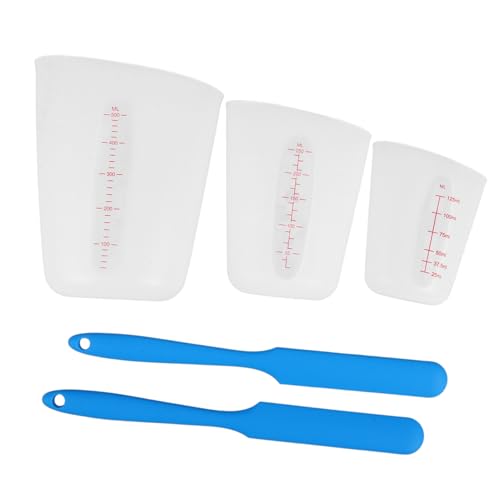 HORIALENCE 1 Satz Messbecher-Set aus Silikon Getränke Messung bunt Mischen Tasse messen Silikon-Messbecher kleiner Messbecher Milliliter Messbecher Kieselgel Wiederverwendbar HORIALENCE 1 Satz Messbecher-Set aus Silikon Getränke Messung bunt Mischen Tasse messen Silikon-Messbecher kleiner Messbecher Milliliter Messbecher Kieselgel Wiederverwendbar von HORIALENCE