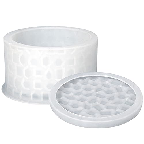HORIALENCE 1 Satz Runder Silikon Gießform Set für DIY Aufbewahrungsboxen Wiederverwendbare und Flexible Silikonform für Handgefertigte Schmuckboxen für Kreative Bastelprojekte HORIALENCE 1 Satz Runder Silikon Gießform Set für DIY Aufbewahrungsboxen Wiederverwendbare und Flexible Silikonform für Handgefertigte Schmuckboxen für Kreative Bastelprojekte von HORIALENCE