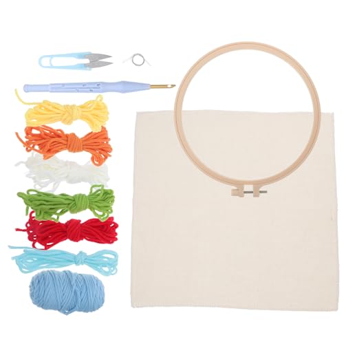 HORIALENCE 1 Satz Stickmaterialpaket Nähen Nähprojekt-kit Stickerei-kits Regenbogen Anfänger Bausätze Stickfaden Stanzen Bastelsets Bausatz Klein Anlasser Gestempeltes Stickset HORIALENCE 1 Satz Stickmaterialpaket Nähen Nähprojekt-kit Stickerei-kits Regenbogen Anfänger Bausätze Stickfaden Stanzen Bastelsets Bausatz Klein Anlasser Gestempeltes Stickset von HORIALENCE