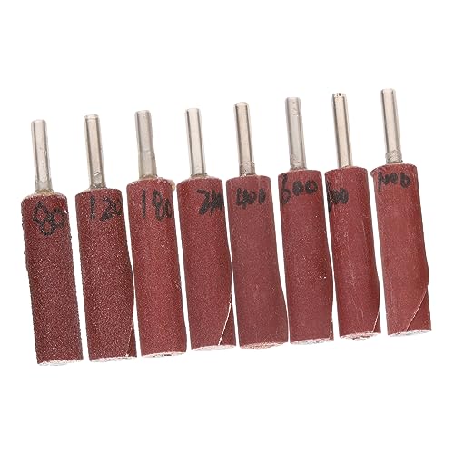 HORIALENCE 1 Satz Teiliges Schleifaufsätze für Schleifmaschinen Abrasive Flap Wheel Kit mit Schaft zum Polieren und Schleifen von Fiberglas und von HORIALENCE