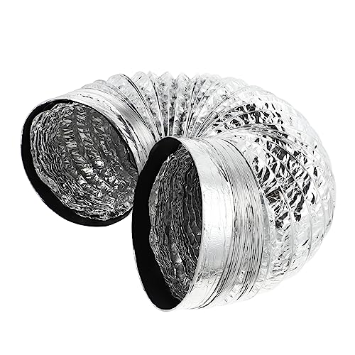 HORIALENCE 1 Stück Aluminiumfolie Ventilation Schlauch für Küchenabluft Langlebig und Flexibel Installieren für Dunstabzugshaube und Klimaanlage HORIALENCE 1 Stück Aluminiumfolie Ventilation Schlauch für Küchenabluft Langlebig und Flexibel Installieren für Dunstabzugshaube und Klimaanlage von HORIALENCE
