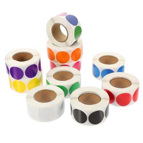 HORIALENCE 10 Rollen Klebeetiketten Selbstklebende Farbmarkierungsaufkleber für DIY Büro und Organisation À Aufkleber HORIALENCE 10 Rollen Klebeetiketten Selbstklebende Farbmarkierungsaufkleber für DIY Büro und Organisation À Aufkleber von HORIALENCE