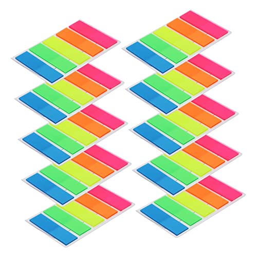 HORIALENCE 10 Sätze Bunte Haftnotizen Selbstklebende Index Sticker für Notizen Memos und Markierungen für Büro Studium und Organisation HORIALENCE 10 Sätze Bunte Haftnotizen Selbstklebende Index Sticker für Notizen Memos und Markierungen für Büro Studium und Organisation von HORIALENCE