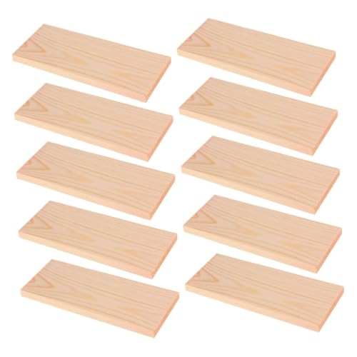 HORIALENCE 10 Stück Kiefernbrett Kiefernholz Malerei Panel Boards Holzbretter zum Basteln holzbretter selber machen Miniatur -Plastikholzstreifen Schneidebretter aus Holz Hölzern Khaki HORIALENCE 10 Stück Kiefernbrett Kiefernholz Malerei Panel Boards Holzbretter zum Basteln holzbretter selber machen Miniatur -Plastikholzstreifen Schneidebretter aus Holz Hölzern Khaki von HORIALENCE