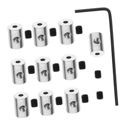 HORIALENCE 10 Stück Verschlussstifte mit Schraubverschluss Robuste Anstecker für Abzeichen Vielseitig Einsetzbar Schraubenschlüssel für Verschiedene Anwendungen von HORIALENCE