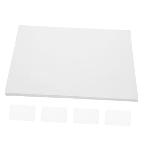 HORIALENCE 100 Blatt Selbstklebende Etikettenaufkleber Selbstklebende Etiketten Adressetiketten Bedruckbare Etikettenaufkleber Klebeetiketten Etikettenaufkleber Bedruckbarer von HORIALENCE