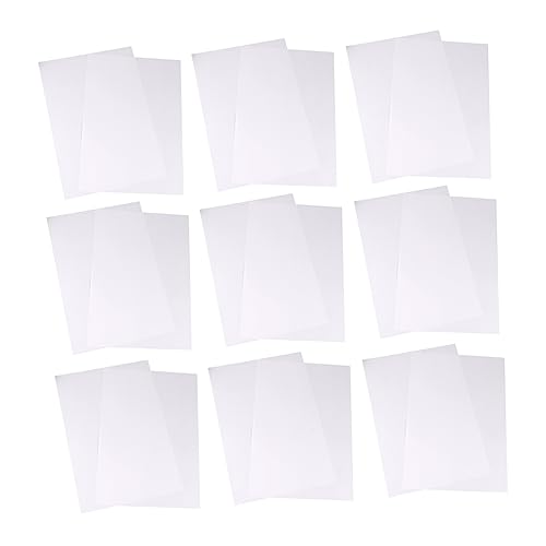 HORIALENCE 100 Blatt Stick Isolation Paper Doppelseitiges Weißes Trennpapier für Handarbeiten und Büroanwendungen Geeignet für Kreative Projekte und Notizen HORIALENCE 100 Blatt Stick Isolation Paper Doppelseitiges Weißes Trennpapier für Handarbeiten und Büroanwendungen Geeignet für Kreative Projekte und Notizen von HORIALENCE