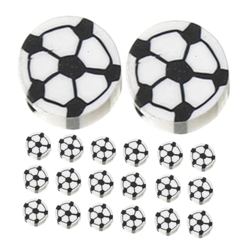 HORIALENCE 100 Stück Fußballperlen Für Die Perlen Tonperlen Lustige Perlen Buntes Set Sport Charm Abstandsperlen Schmuck Charms Halskette Abstandsperlen Lose Perlen Polymer Ton HORIALENCE 100 Stück Fußballperlen Für Die Perlen Tonperlen Lustige Perlen Buntes Set Sport Charm Abstandsperlen Schmuck Charms Halskette Abstandsperlen Lose Perlen Polymer Ton von HORIALENCE