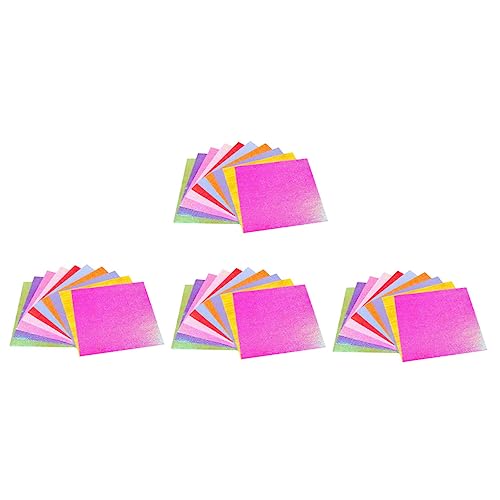 HORIALENCE 100 Stück Origami Papier Buntes Faltpapier für Diy Bastelprojekte Sicher und Geruchlos für und Kinderhandwerk von HORIALENCE