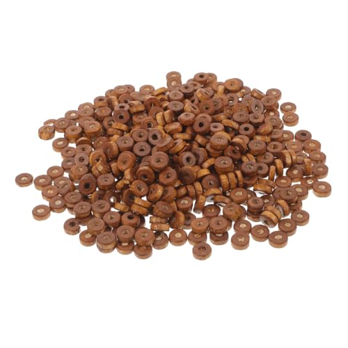 HORIALENCE 1000Stücke Kaffeefarbene Holzperlen für DIY Schmuckherstellung Kleine für Einfache Anpassung Vielseitig Einsetzbar für Armbänder Halsketten und Ohrringe Natürliche HORIALENCE 1000Stücke Kaffeefarbene Holzperlen für DIY Schmuckherstellung Kleine für Einfache Anpassung Vielseitig Einsetzbar für Armbänder Halsketten und Ohrringe Natürliche von HORIALENCE