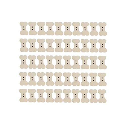 HORIALENCE 100Stücke Holzknochen Knöpfe mit Löchern DIY Nähzubehör für Kleidung Schuhe und Handarbeiten Bastelmaterial für Projekte Langlebig HORIALENCE 100Stücke Holzknochen Knöpfe mit Löchern DIY Nähzubehör für Kleidung Schuhe und Handarbeiten Bastelmaterial für Projekte Langlebig von HORIALENCE