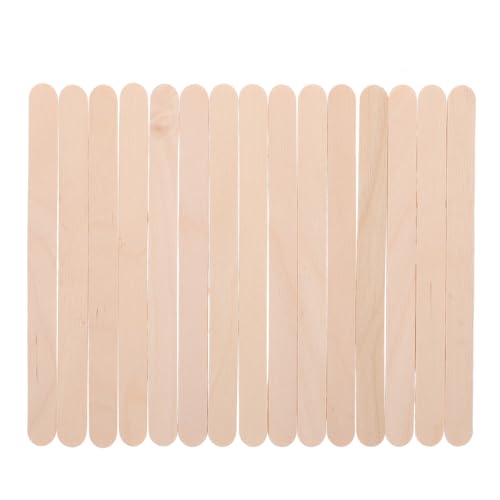 HORIALENCE 100Stücke Holzstäbchen für DIY Projekte Reusable Bastelsticks Verschiedenen Farben für Hochzeit Kunsthandwerk und Kreative Dekorationen von HORIALENCE