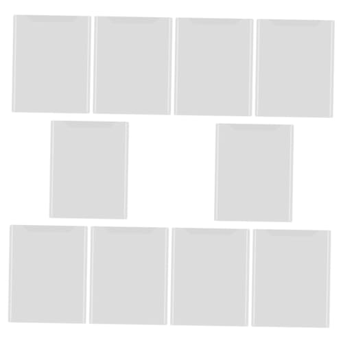 HORIALENCE 10Stücke Dokumentenmappe Transparenter Papierorganizer aus Robustem Material Aktenschutztaschen für Büro und Zuhause Reißfest und Langlebig zur Aufbewahrung von HORIALENCE