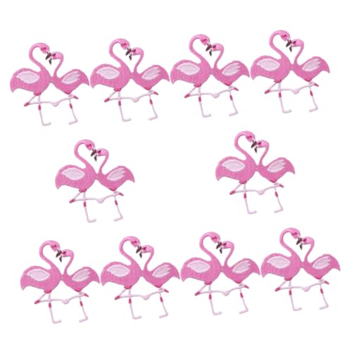 HORIALENCE 10Stücke Flamingo Gestickte Aufnäher für Kleidung Aufbügel Patches für Jacken Taschen und Rucksäcke Langlebige Stoffapplikationen zum Reparieren und Dekorieren HORIALENCE 10Stücke Flamingo Gestickte Aufnäher für Kleidung Aufbügel Patches für Jacken Taschen und Rucksäcke Langlebige Stoffapplikationen zum Reparieren und Dekorieren von HORIALENCE