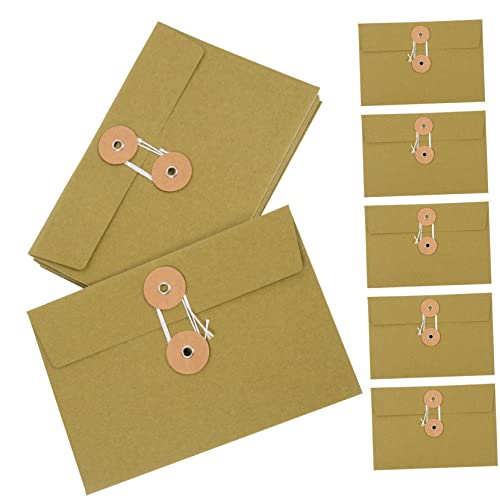 HORIALENCE 10Stücke Teiliges Vintage Bindekupplungen Umschläge für Schule Büro und Persönliche Nutzung für Dokumente Postkarten und Kreative Projekte mit Praktischem HORIALENCE 10Stücke Teiliges Vintage Bindekupplungen Umschläge für Schule Büro und Persönliche Nutzung für Dokumente Postkarten und Kreative Projekte mit Praktischem von HORIALENCE